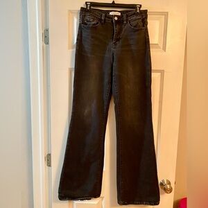 Flying Monkey High Rise Jeans, black, size 27